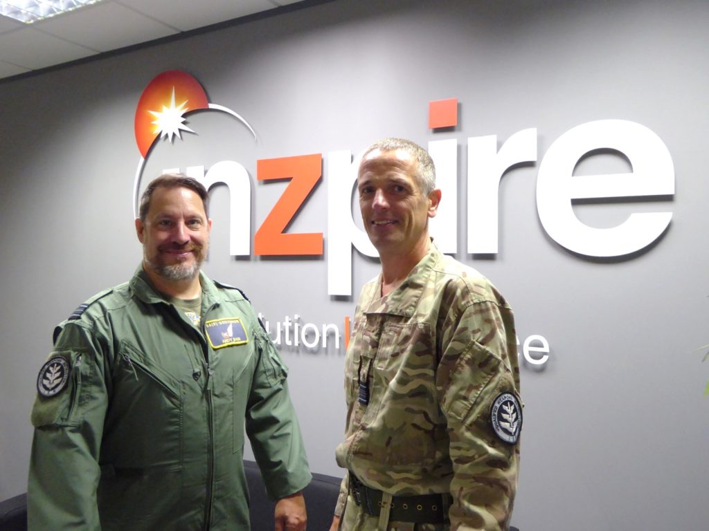 Inzpire Limited has today been awarded the UK Ministry of Defence’s prestigious Gold Award in the Defence Employer Recognition Scheme.