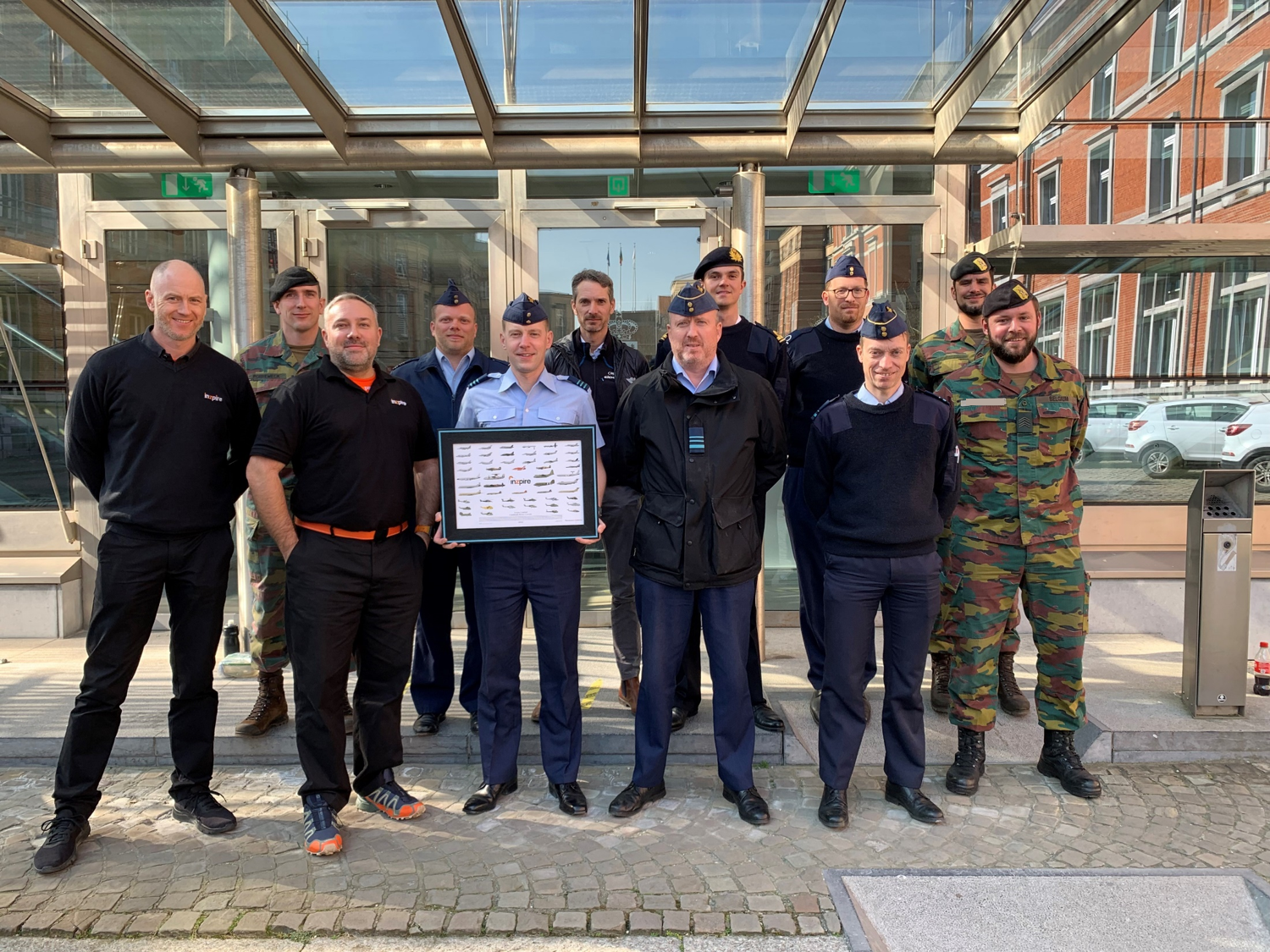 Experts from Inzpire&rsquo;s Intelligence, Surveillance and Reconnaissance (ISR) Division has delivered a week-long Uncrewed Air Systems (UAS) and ISR Operational Concepts training course to senior military procurement managers from the Belgian Defence Air Component.