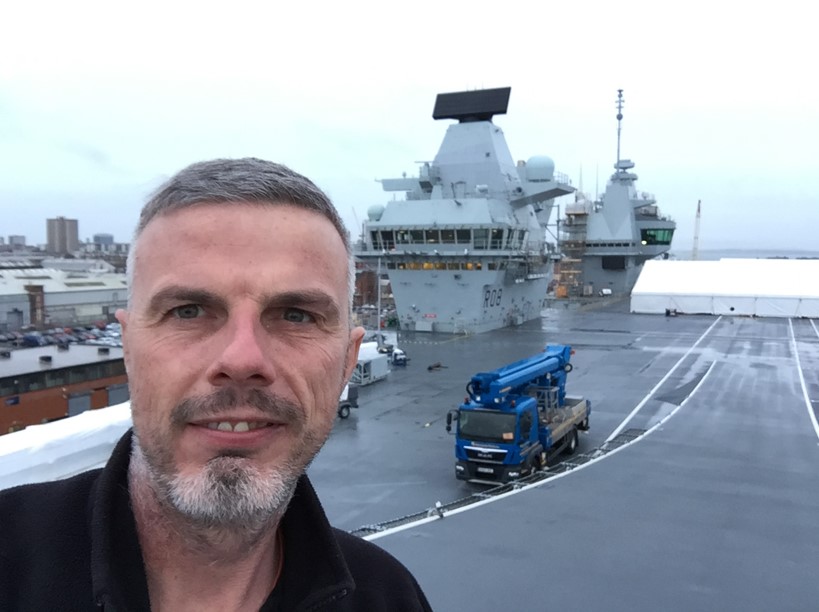 Inzpire collective training expert Darron 'Daz' Fox has been commended for his outstanding contribution to Exercise IRON DRAGON