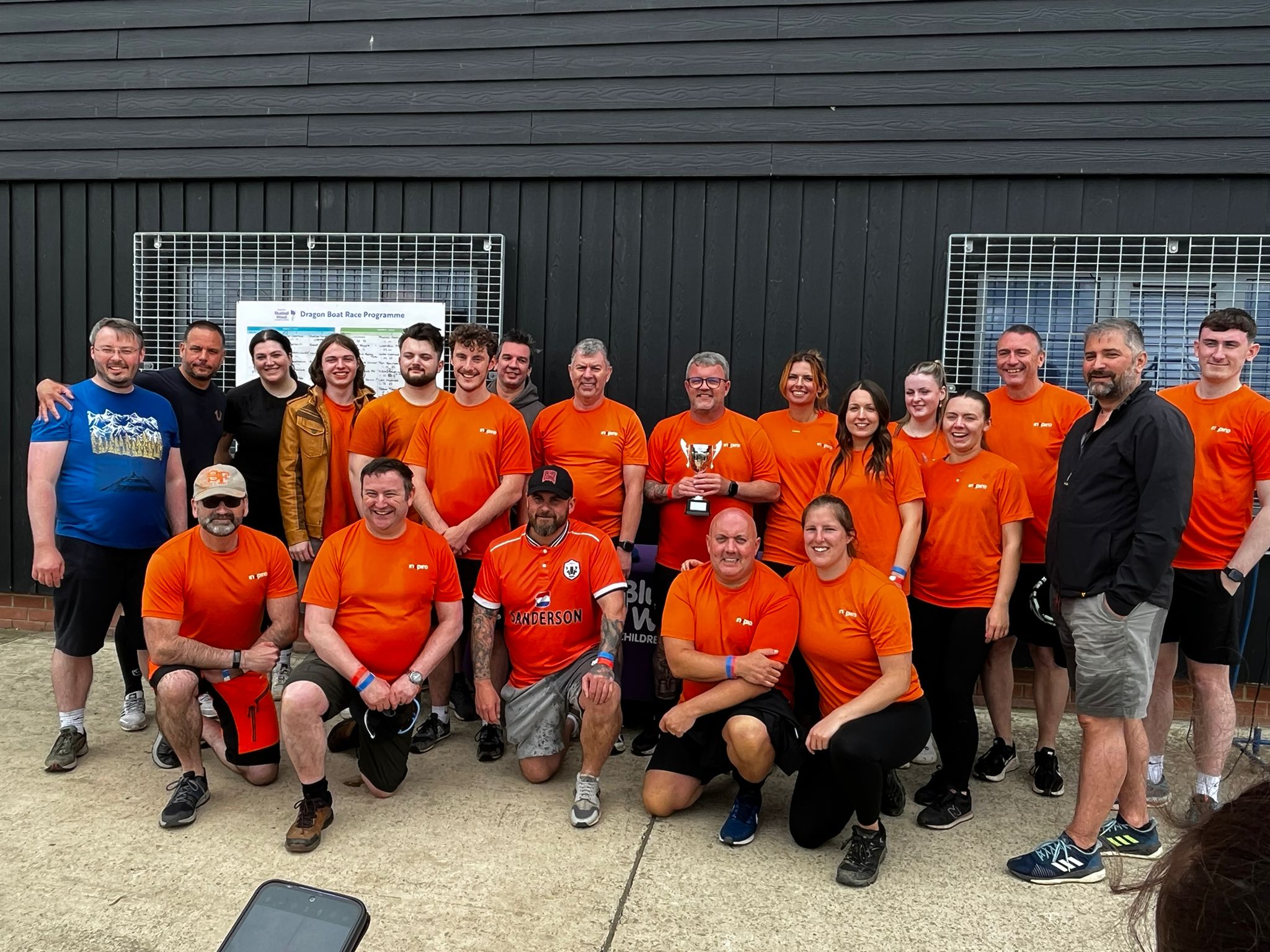 On 13th July, a team from Mission Systems once again took part in the Dragon Boat Race in honour of Bluebell Wood - a wonderful charity offering hospice care.