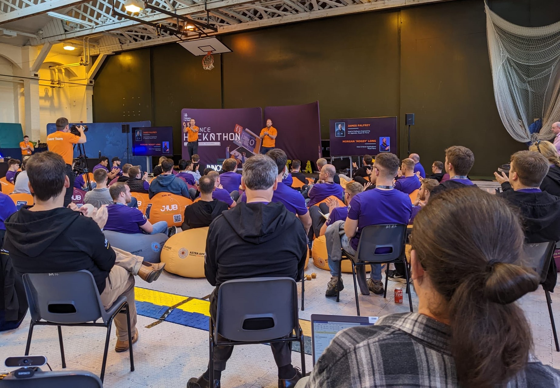 We joined some of the best coders, app designers and tech gurus from across the Whole Force as they created digital products that could support MOD-wide opportunities.