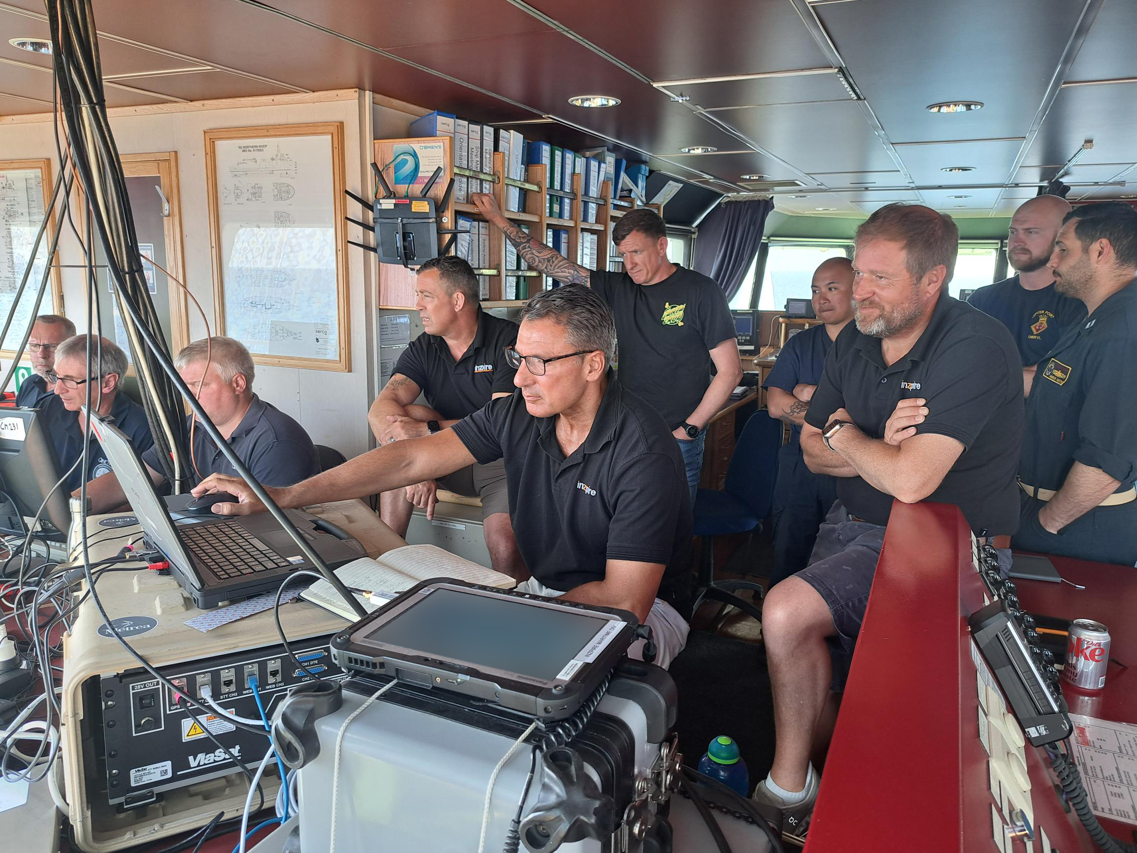 Inzpire injected hundreds of synthetic threats to challenge the Royal Navy's Carrier Strike Group during international Med Strike exercise, off Sicily.