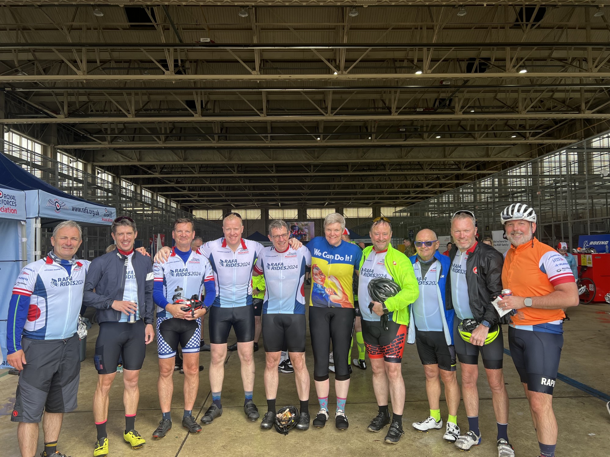Inzpire was once again a proud sponsor of the Royal Air Force Association ‘RAF Rides’ cycling events in 2024, with a strong team of Inzpire riders taking part.