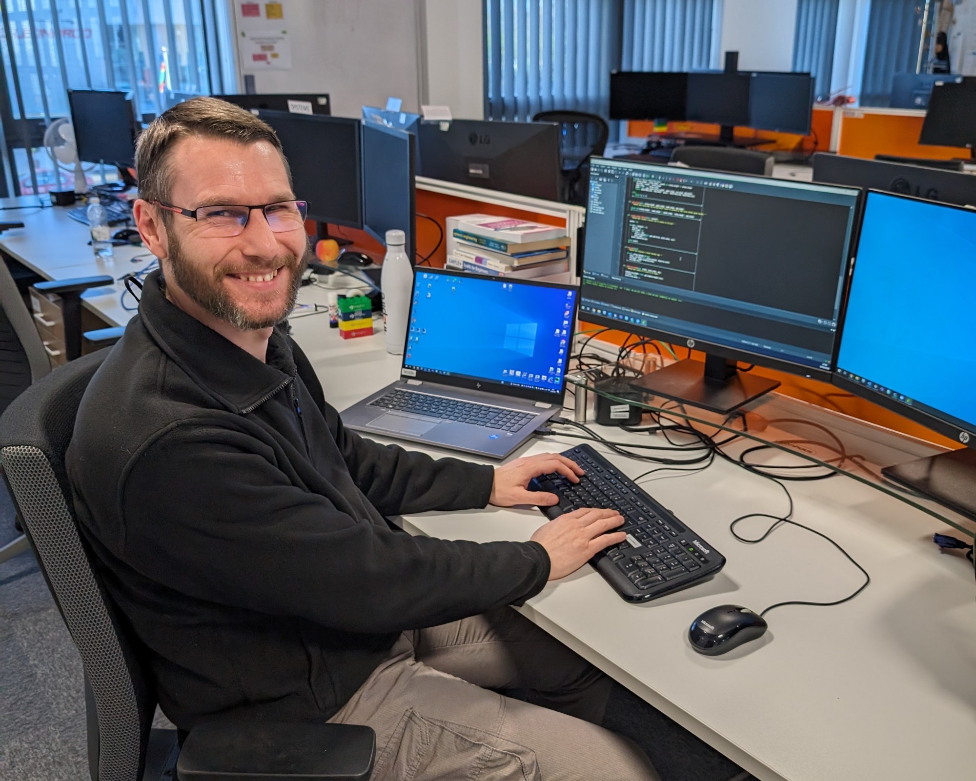 Stuart works on our GECO&nbsp;mission planning software. We caught up with him to find out more about his role and what it&rsquo;s like to be part of our award-winning Mission Systems team.