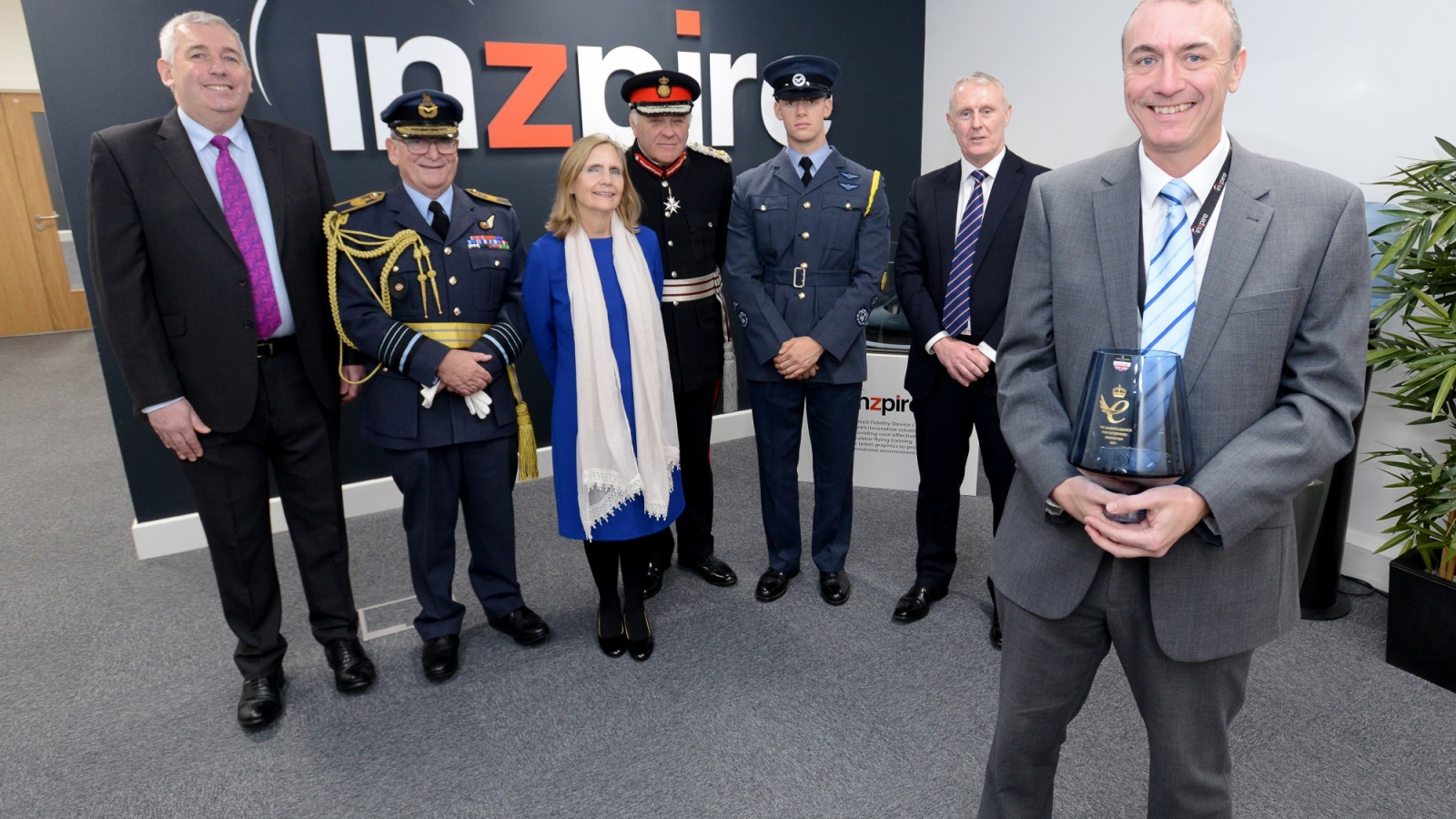 Inzpire Limited Presented with Queen’s Award for Enterprise in Innovation