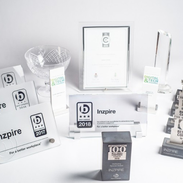 Multiple Inzpire awards