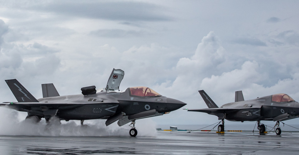 Two UK F-35 Lightning jets