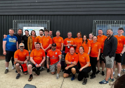 Inzpire team at Dragon Boat race