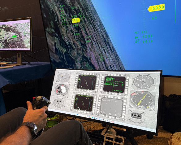 Boeing's Arena synthetic training platform at Air Land Integration Conference