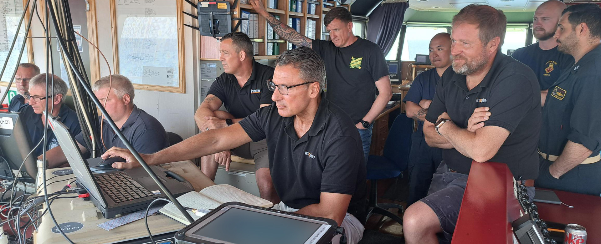 Inzpire injected hundreds of synthetic threats into the Carrier Strike Group Command and Control picture.