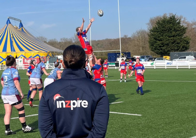 Inzpire was delighted to attend another RAF Women’s Rugby fixture, this time, held at Gloucester Kingsholm for their inter-services match against the Army. 