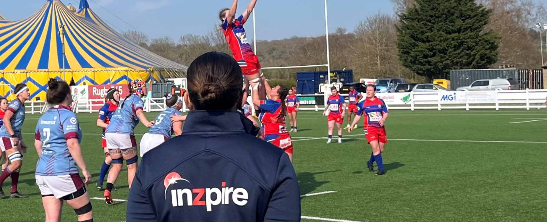Inzpire was delighted to attend another RAF Women’s Rugby fixture, this time, held at Gloucester Kingsholm for their inter-services match against the Army. 