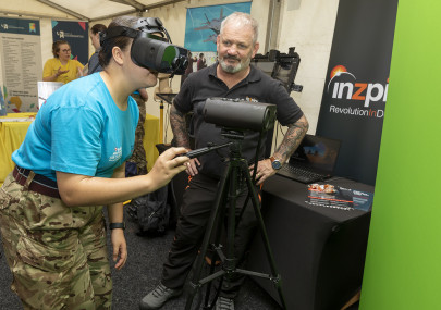 Inzpire were delighted to attend the National Air and Space Camp as part of their industry day at RAF Syerston.