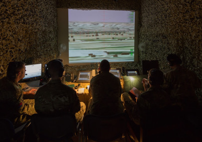 Starting in 2006, Inzpire was tasked to run a number of synthetic events at RAF Waddington's ABTC as part of an MoD Concept and Capability Demonstration (CCD) programme.