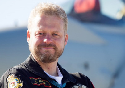Al Becomes one of the First Reservists to Fly Typhoon