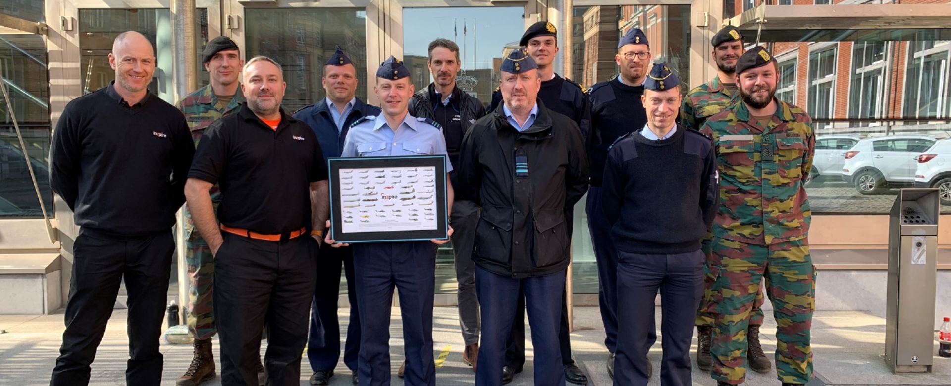 Experts from Inzpire’s Intelligence, Surveillance and Reconnaissance (ISR) Division has delivered a week-long Uncrewed Air Systems (UAS) and ISR Operational Concepts training course to senior military procurement managers from the Belgian Defence Air Component.