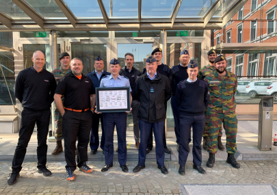 Experts from Inzpire’s Intelligence, Surveillance and Reconnaissance (ISR) Division has delivered a week-long Uncrewed Air Systems (UAS) and ISR Operational Concepts training course to senior military procurement managers from the Belgian Defence Air Component.