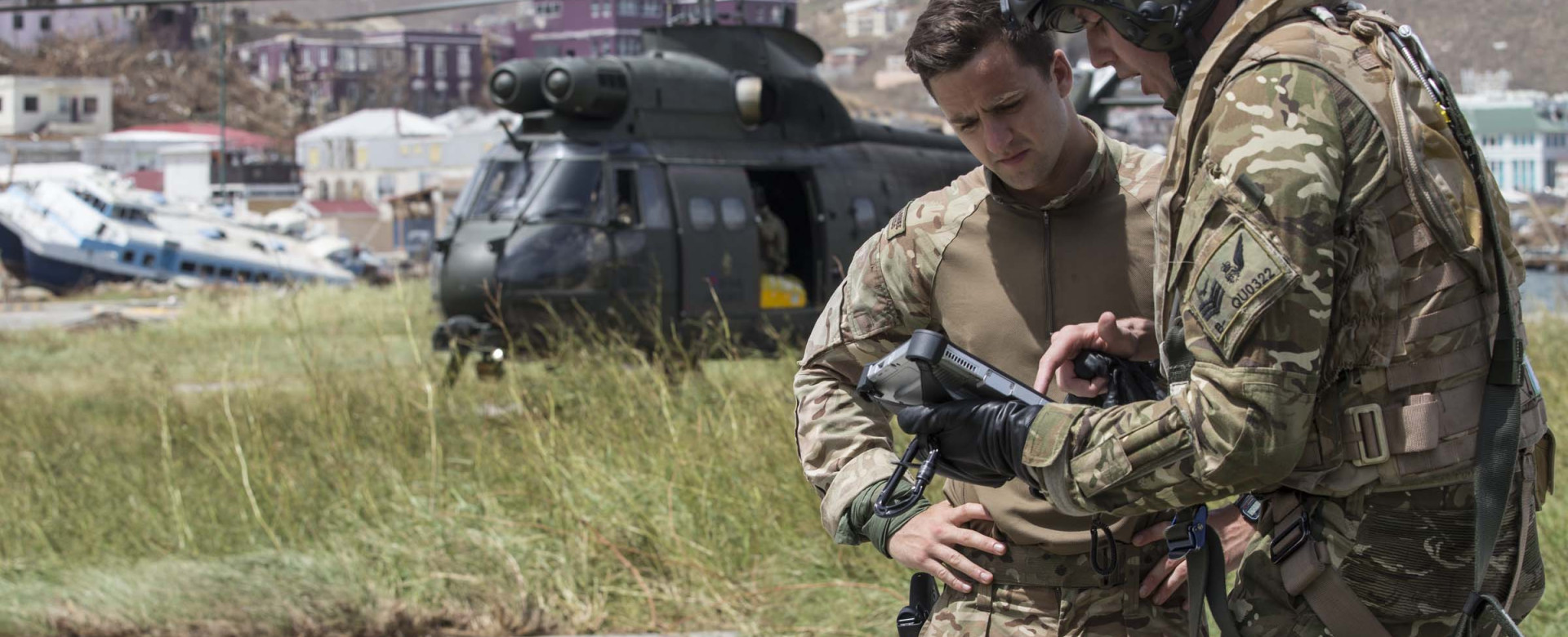 UK Joint Helicopter Command’s Puma Force use GECO in Caribbean