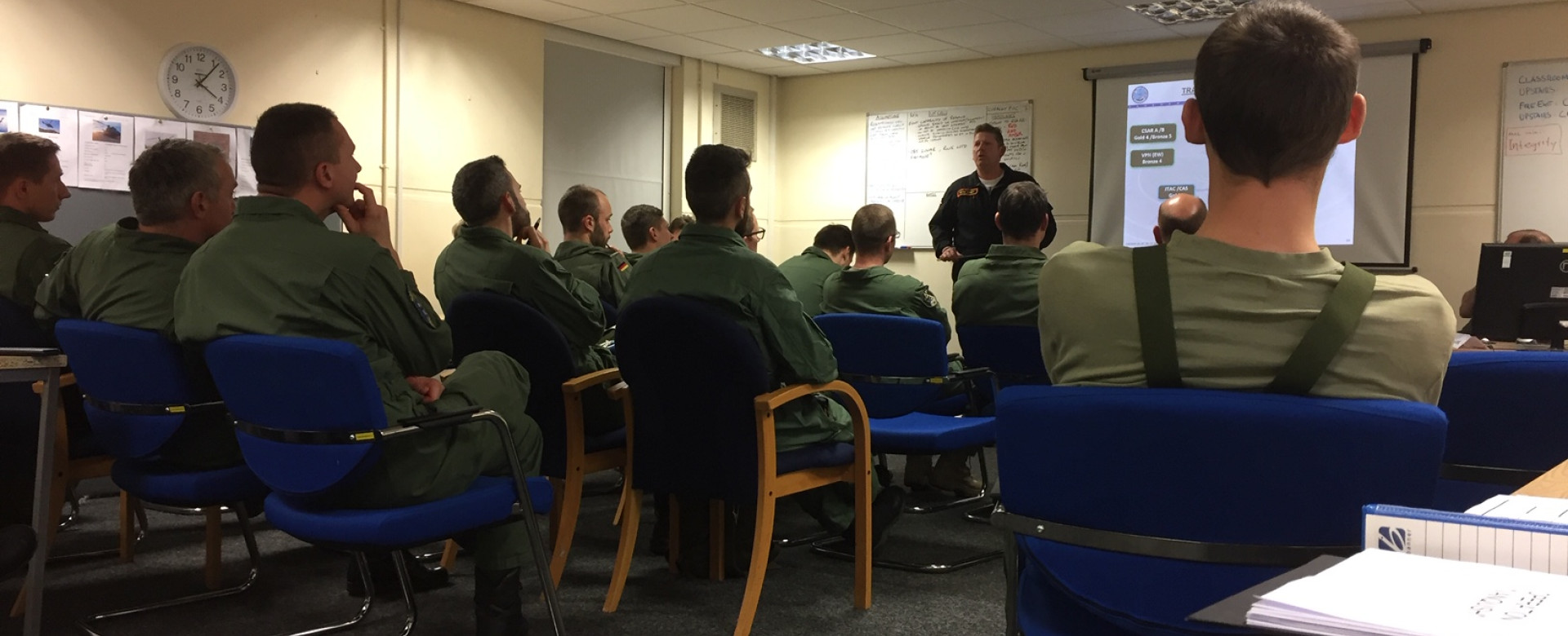 Students Graduate from Composite Air Operations Planning Course.