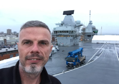 Inzpire collective training expert Darron 'Daz' Fox has been commended for his outstanding contribution to Exercise IRON DRAGON