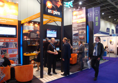 Inzpire’s first exhibition was the 2011 edition of DSEI, which took place from 13-15 September.