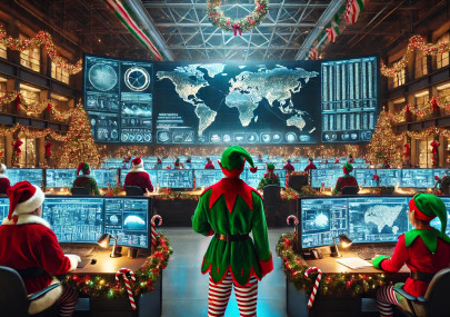 Ah, Christmas! It's the time of year when things quieten down, spreading cheer. What if we applied the magic of electromagnetics to the spirit of the season?