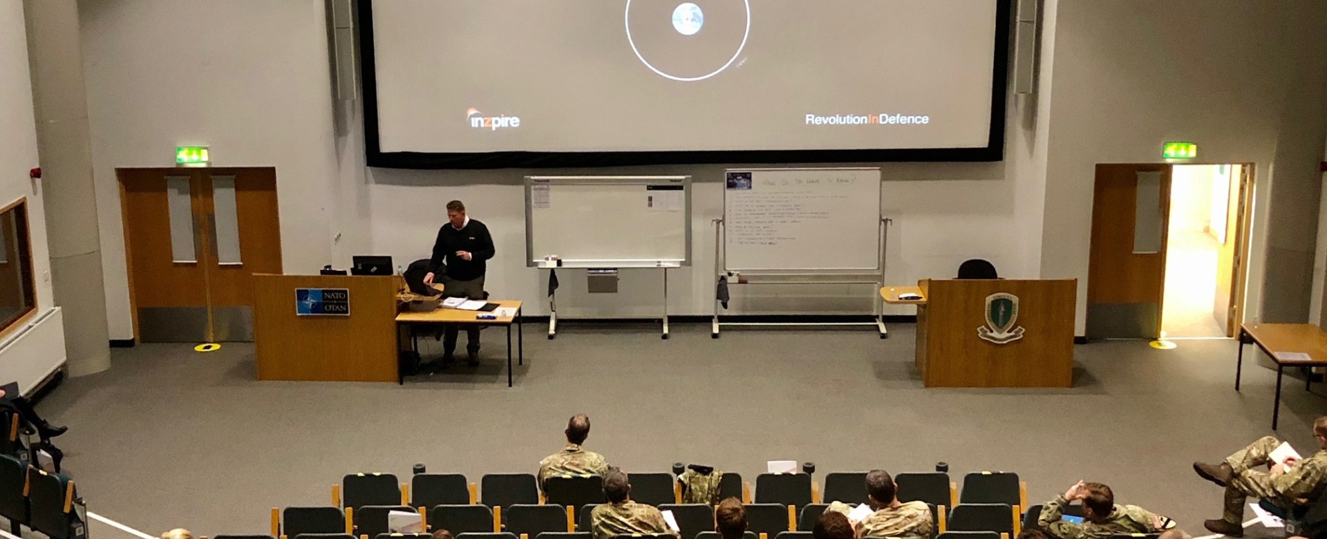 A team of training experts from Inzpire Limited has recently delivered the company’s Military Use of Space Capabilities course to 42 NATO personnel from the Allied Rapid Reaction Corps (ARRC).