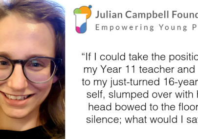 Find out how the Julian Campbell Foundation helped Gemma through the darkest period of her life