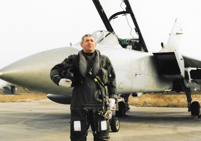 I have been an entrepreneur for over a decade, but for over two decades I was in the RAF.