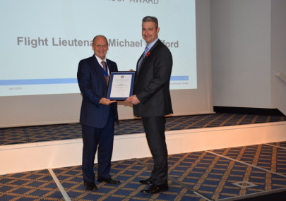 Inzpire Field Service Representative Recognised by Royal Aeronatical Society