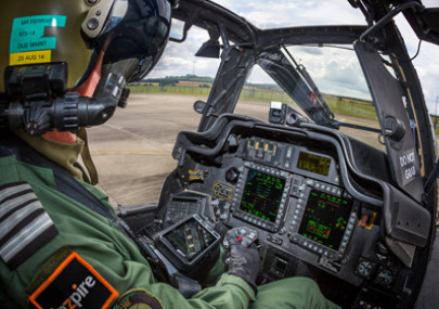 Inzpire were recently contracted by Selex ES to take part in a live flying Apache Helicopter Integrated Defensive Aids System demonstration for the Kuwait Air Force.