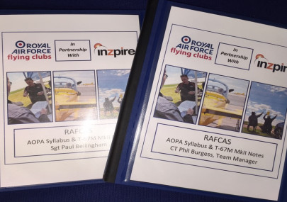 RAF Flying Clubs' Association students begin aerobatic training programme