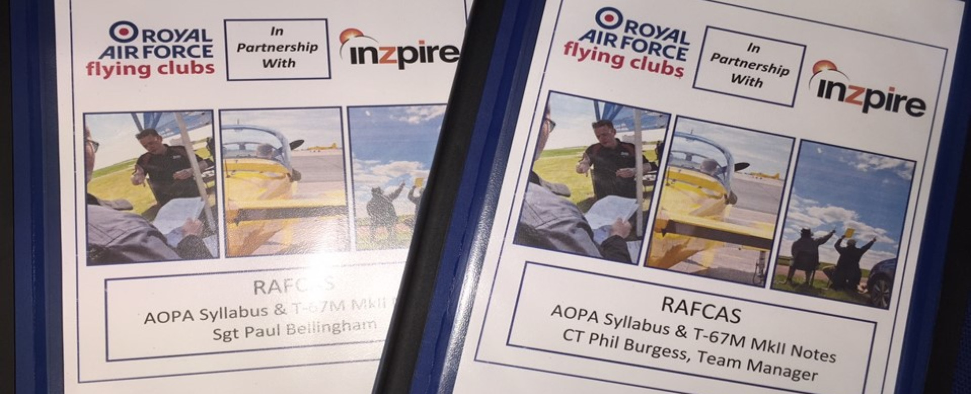 RAF Flying Clubs' Association students begin aerobatic training programme