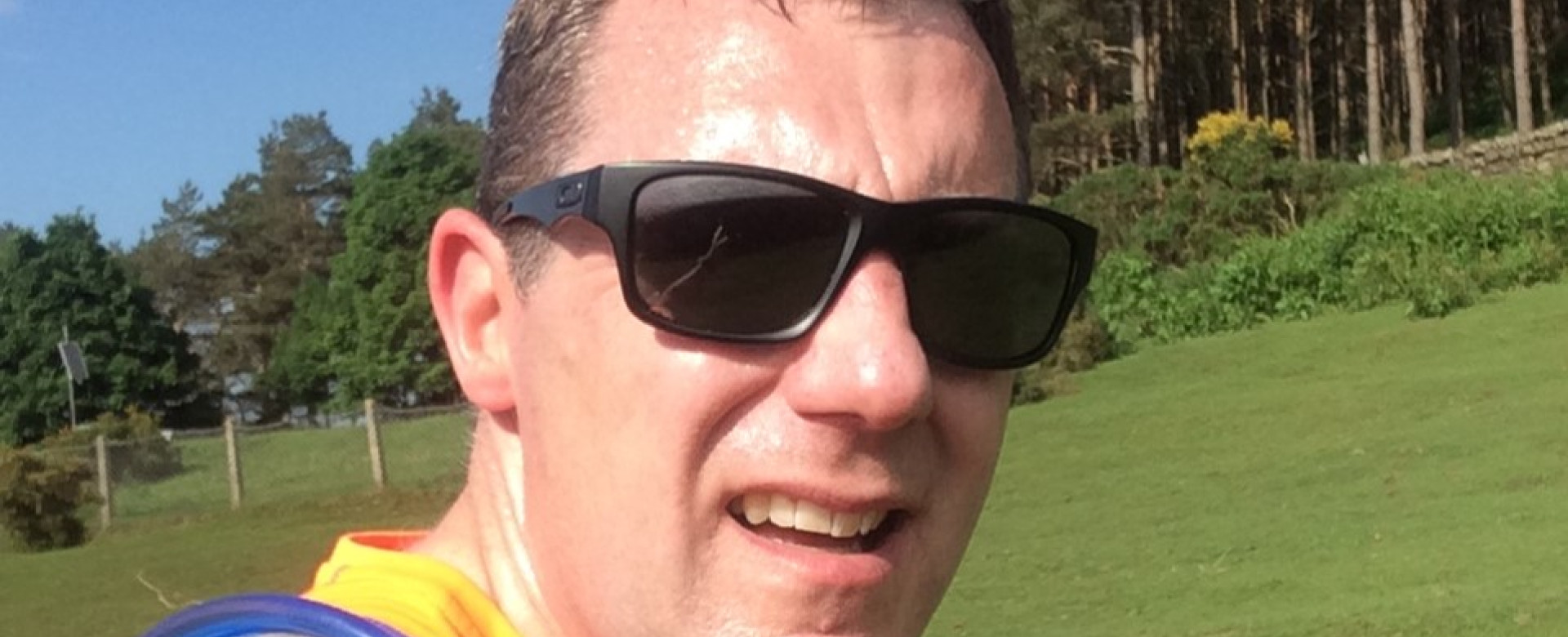 At 44 miles I knew I was in trouble with rapidly worsening stress injuries to both lower legs.