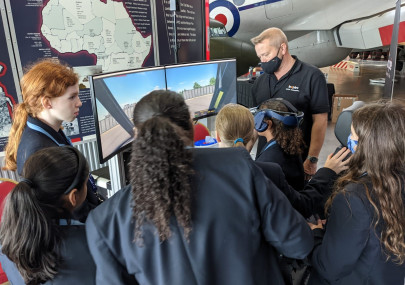 Inzpire were delighted to take part in the RAF Museum Cosford ‘Forces in STEM’ event on 29 September 21 at the excellent Cold War Hangar.