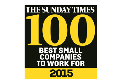 Inzpire 21st in the Sunday Times Best 100 Small Companies to Work For