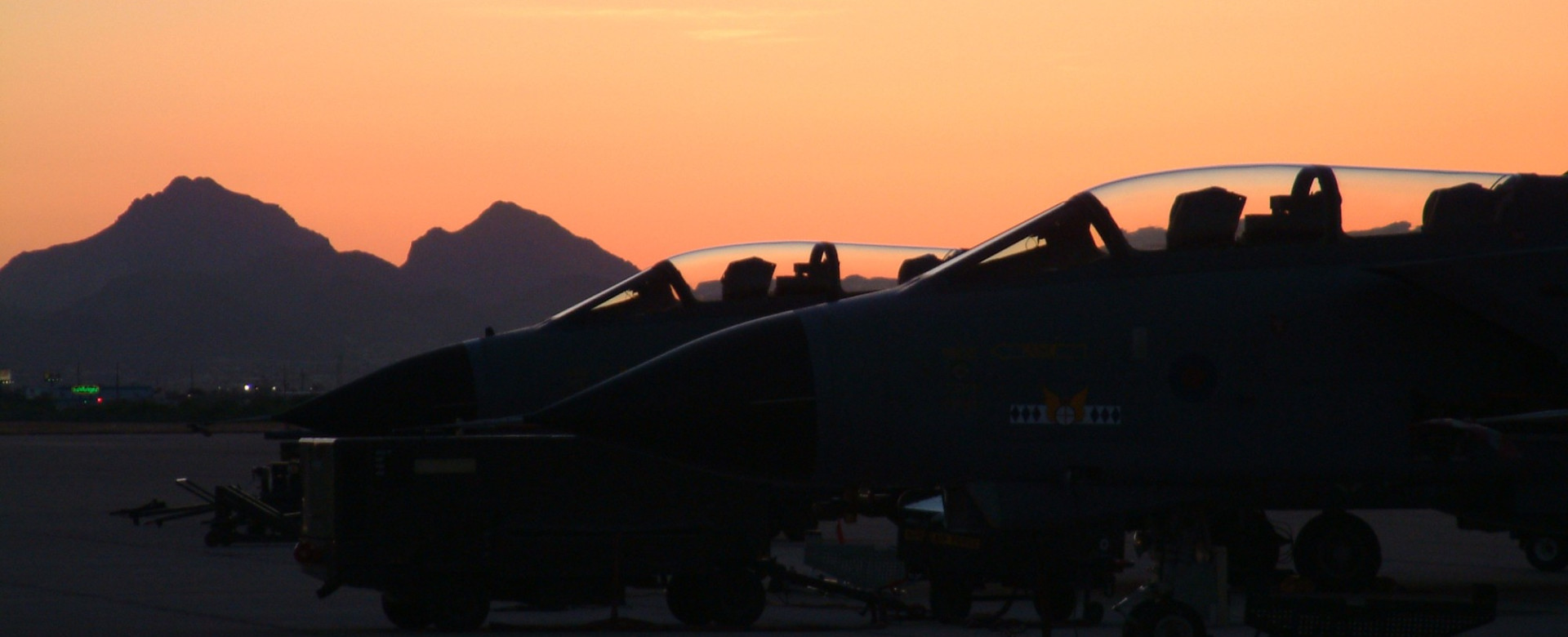 My first encounter with the mighty Tonka was during flying training at RAFC Cranwell when the instructors got a mate to swing by in one on the way back to Germany.
