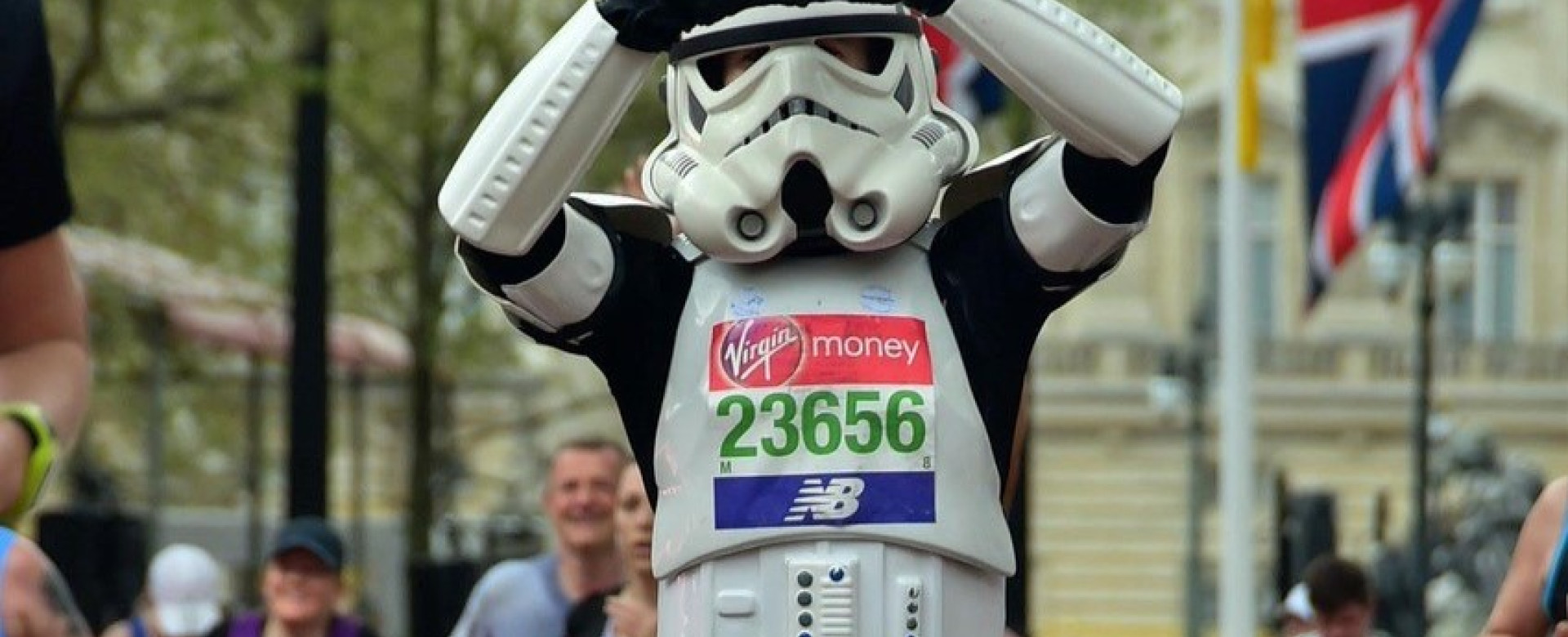 As part of our wellbeing provision at Inzpire, we arranged for Jez Allinson, aka The Running Stormtrooper, to hold sessions with our team about his journey.